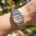 Freelook Charmant Silver and Rose Gold Stainless Steel Watch for Women FL.1.10543-5