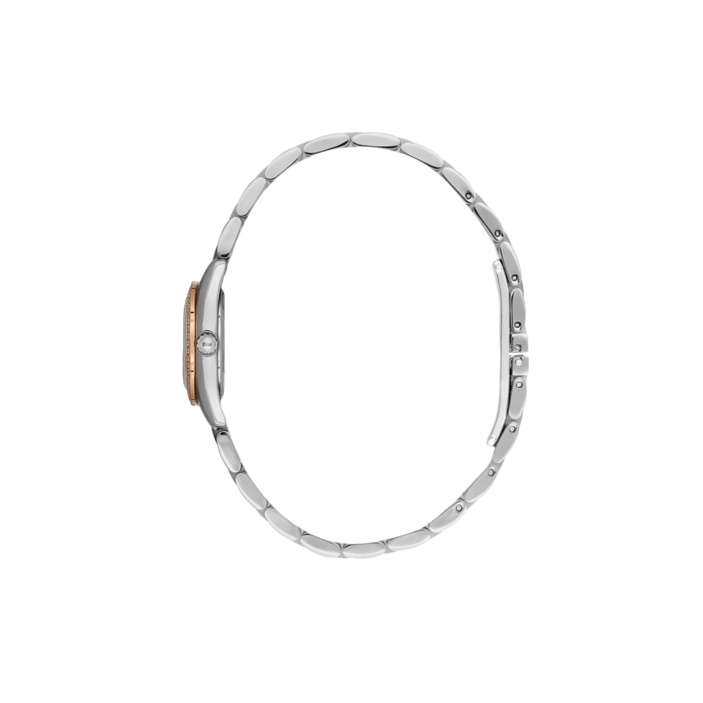 Freelook Naturelle Silver and Rose Gold Stainless Steel Watch for Women FL.1.10544-5