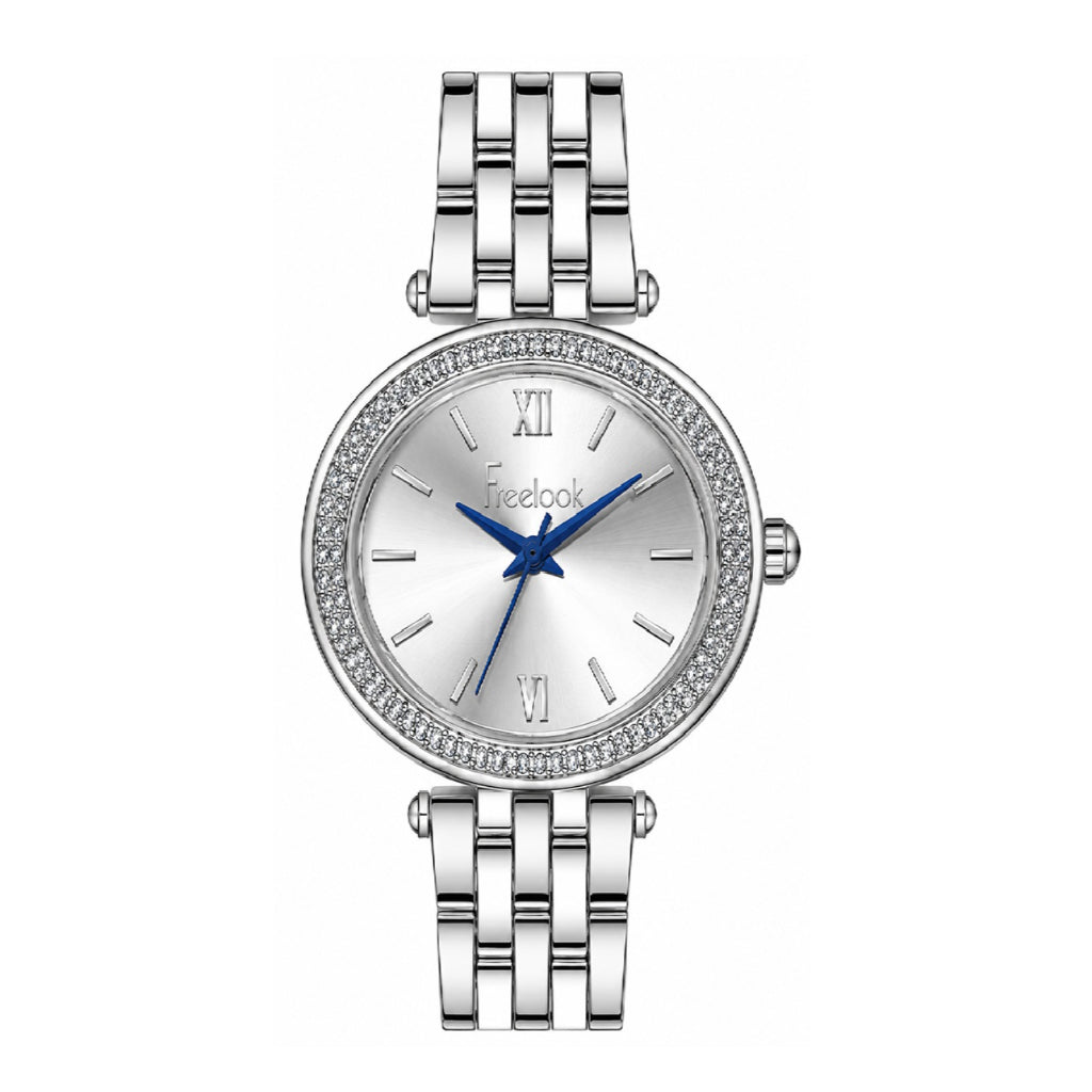 Freelook Lumiere Silver Stainless Steel Watch for Women FL.1.10545-1