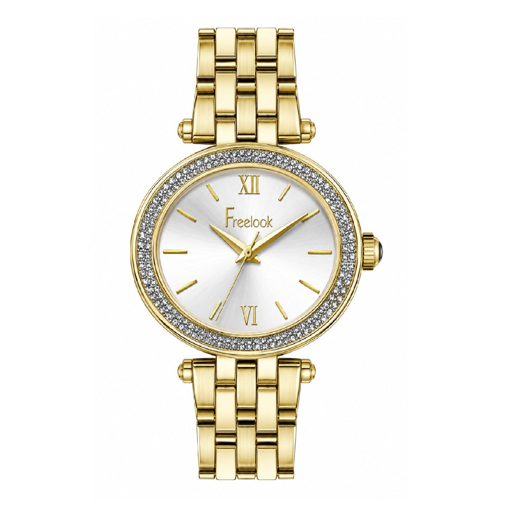 Freelook Lumiere Gold Stainless Steel Watch for Women FL.1.10545-3