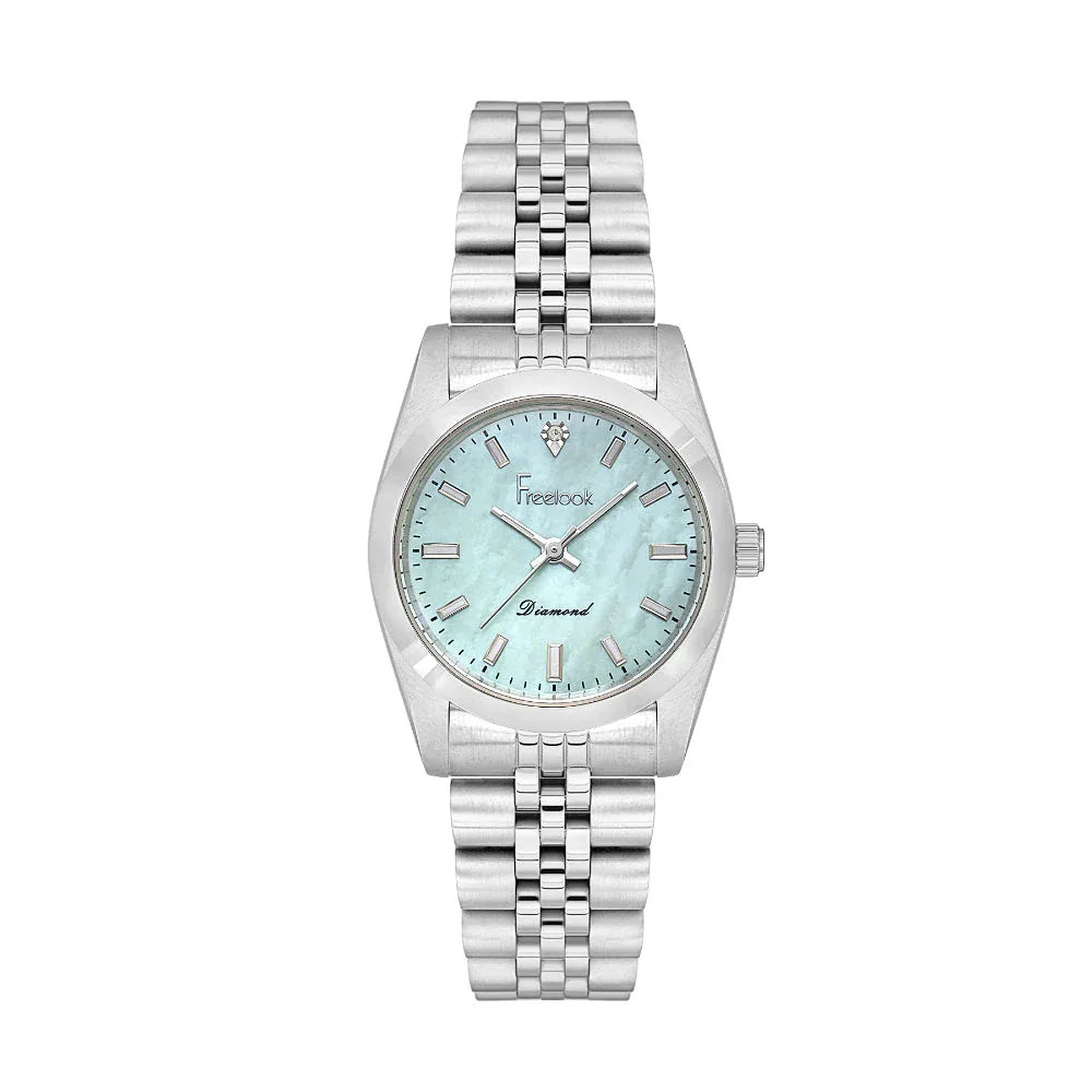 Freelook Naturelle Silver Stainless Steel Watch for Women FL.4.10004-2 - Daniel Klein Saudi Arabia
