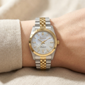 Freelook Naturelle Silver and Gold Stainless Steel Watch for Women FL.4.10004-4