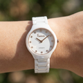 Freelook Charmant White Ceramic Watch for Women FL.4.10018-3