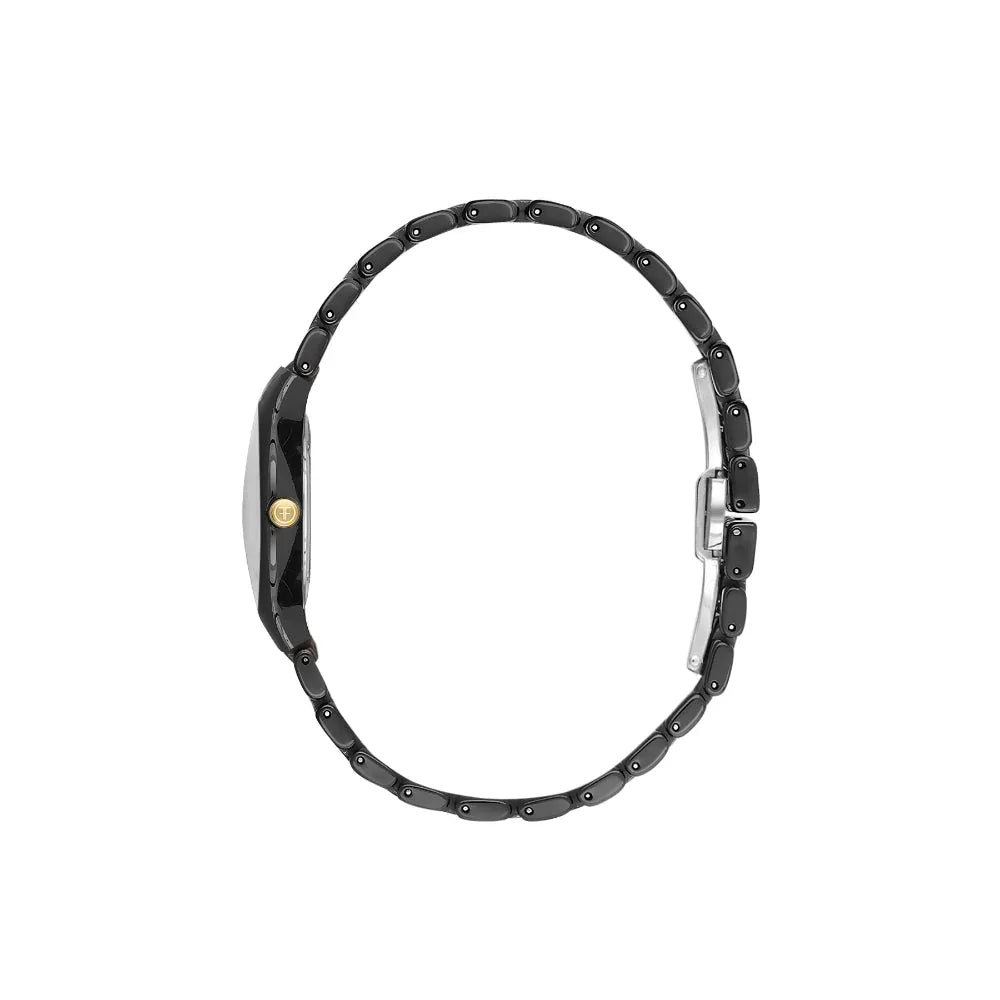 Freelook Charmant Black Ceramic Watch for Women FL.4.10018-4 - Daniel Klein Saudi Arabia