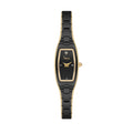 Freelook Jolie Black and Gold Stainless Steel Watch for Women FL.4.10019-6