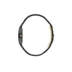 Freelook Jolie Black and Gold Stainless Steel Watch for Women FL.4.10019-6