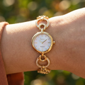 Freelook Lumiere Gold Stainless Steel Watch for Women FL.4.10020-3
