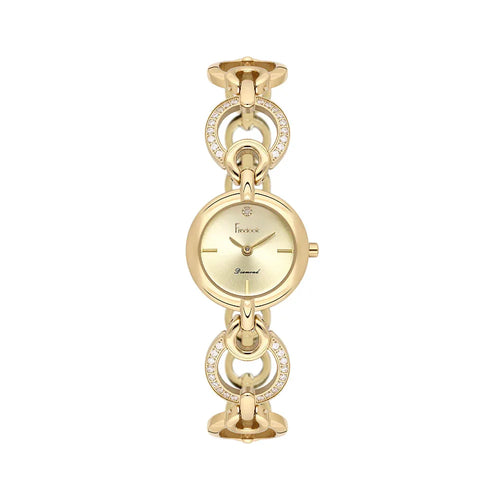 Freelook Lumiere Gold Stainless Steel Watch for Women FL.4.10020-4 - Daniel Klein Saudi Arabia