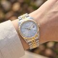 Freelook Jolie Silver and Gold Stainless Steel Watch for Women FL.4.10021-4