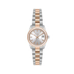 Freelook Lumiere Silver and Rose Gold Stainless Steel Watch for Women FL.4.10022-5
