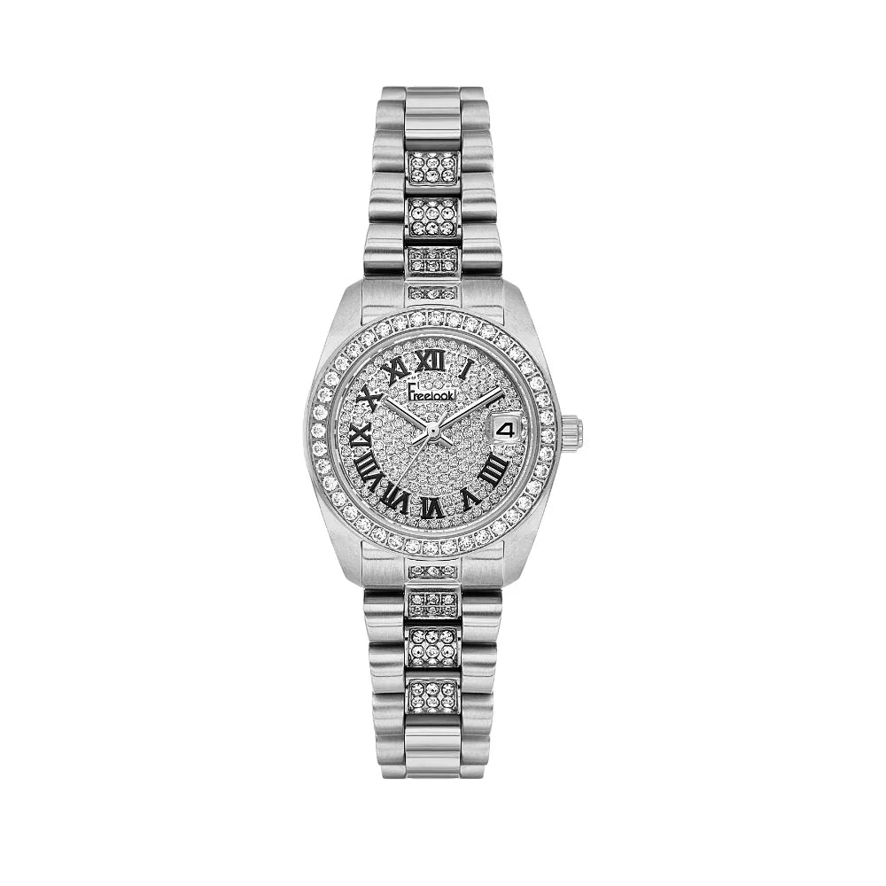 Freelook Charmant Silver Stainless Steel Watch for Women FL.4.10023-1 - Daniel Klein Saudi Arabia