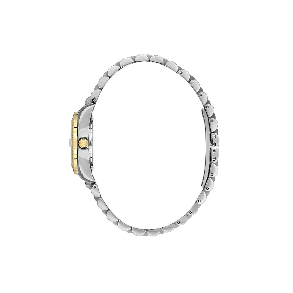 Freelook Charmant Silver and Gold Stainless Steel Watch for Women FL.4.10023-2 - Daniel Klein Saudi Arabia