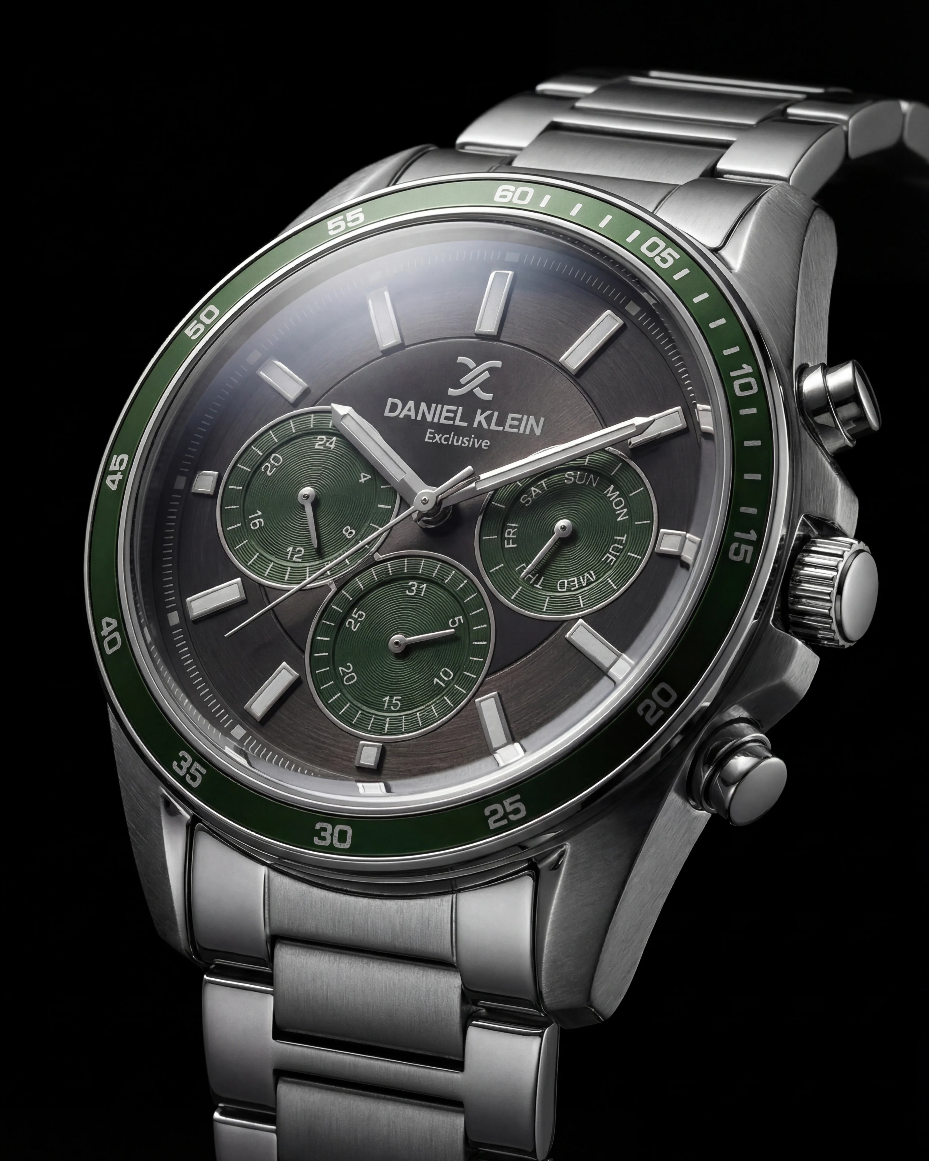 Daniel Klein Exclusive Silver Stainless Steel Watch for Men DK.1.14220-5 - Daniel Klein Saudi Arabia