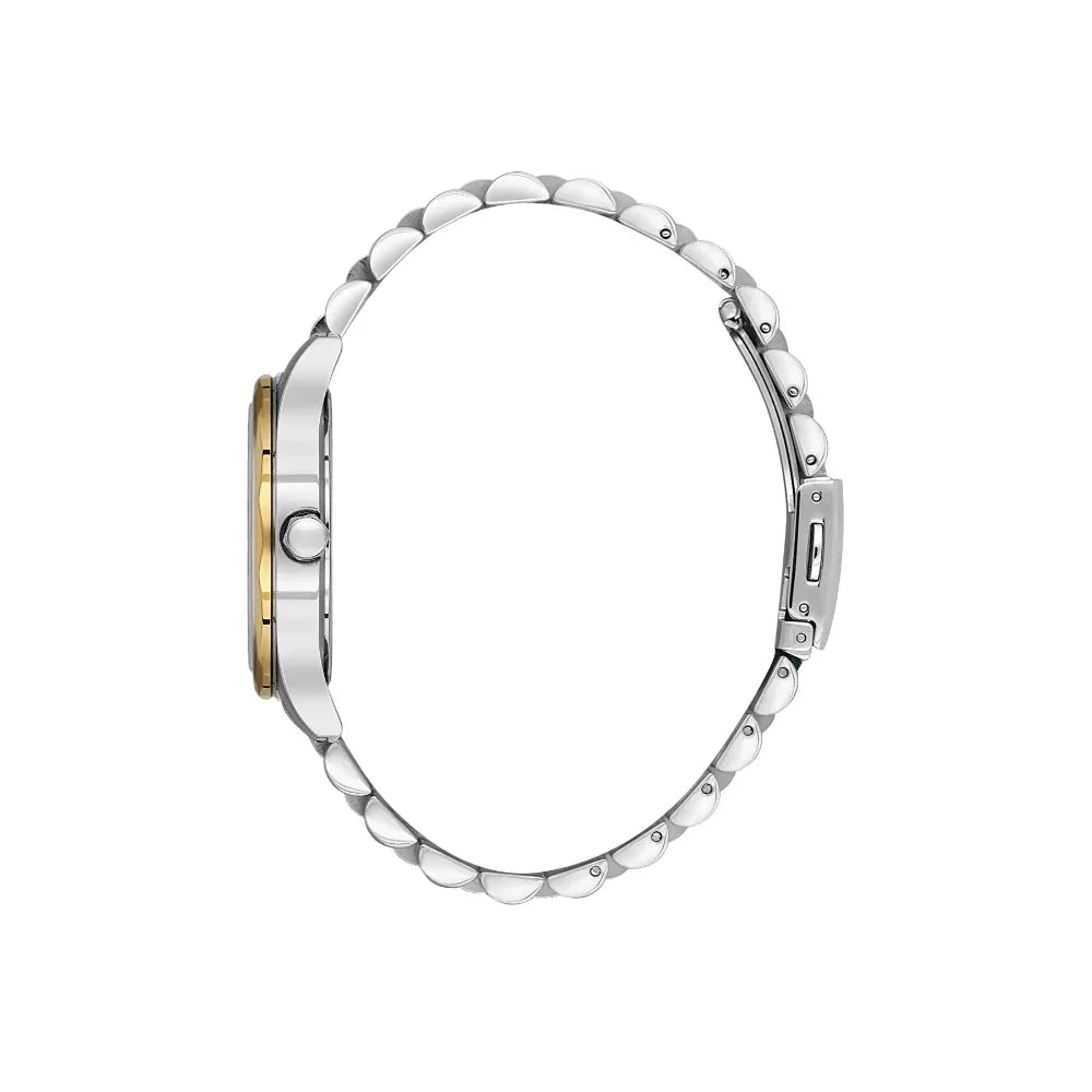 Santa Barbara Polo & Racquet Club Unique Silver and Gold Stainless Steel Watch for Women SB.1.10409-7 - Daniel Klein Saudi Arabia