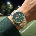 Santa Barbara Polo & Racquet Club Unique Silver and Gold Stainless Steel Watch for Women SB.1.10409-7