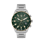 Santa Barbara Polo & Racquet Club Silver Stainless Steel Watch for Men SB.1.10430-7