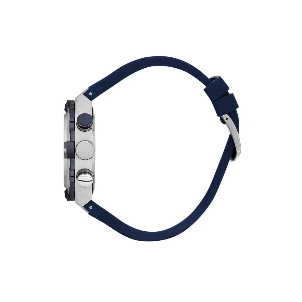 Santa Barbara Polo & Racquet Club Dark Blue Silicone Band Watch for Men SB.1.10510-9 - Daniel Klein Saudi Arabia