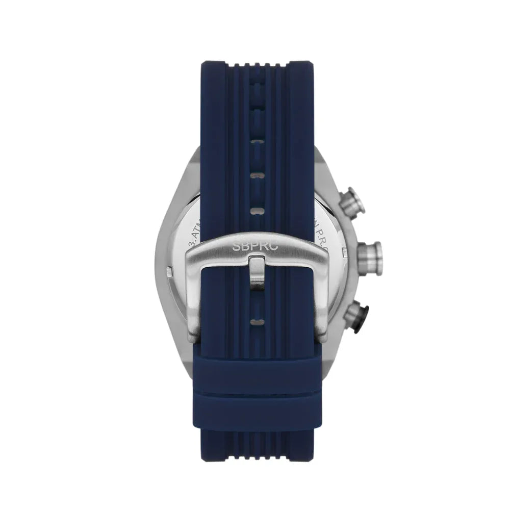 Santa Barbara Polo & Racquet Club Dark Blue Silicone Band Watch for Men SB.1.10510-9 - Daniel Klein Saudi Arabia