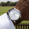 Santa Barbara Polo & Racquet Club Noble Brown Leather Watch for Men SB.1.10535-7