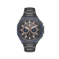 Santa Barbara Polo & Racquet Club Black Stainless Steel Watch for Men SB.1.10539-4