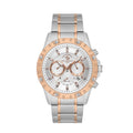 Santa Barbara Polo & Racquet Club Silver and Rose Gold Stainless Steel Watch for Men SB.1.10545-5