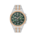 Santa Barbara Polo & Racquet Club Silver and Rose Gold Stainless Steel Watch for Men SB.1.10546-4