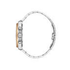 Santa Barbara Polo & Racquet Club Silver and Rose Gold Stainless Steel Watch for Men SB.1.10546-4