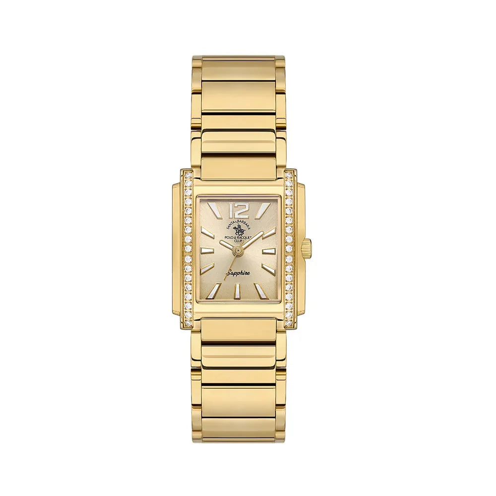 Santa Barbara Polo & Racquet Club Luxury Gold Stainless Steel Watch for Women SB.1.10547-4 - Daniel Klein Saudi Arabia