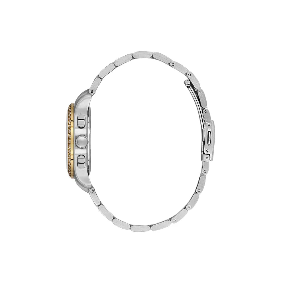 Santa Barbara Polo & Racquet Club Unique Silver and Gold Stainless Steel Watch for Women SB.1.10555-3 - Daniel Klein Saudi Arabia