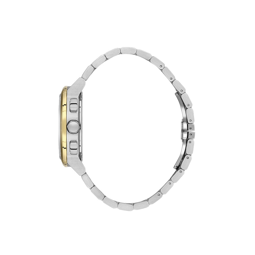 Santa Barbara Polo & Racquet Club Silver and Gold Stainless Steel Watch for Men SB.1.10565-4