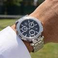 Santa Barbara Polo & Racquet Club Legend Silver Stainless Steel Watch for Men SB.1.10567-1