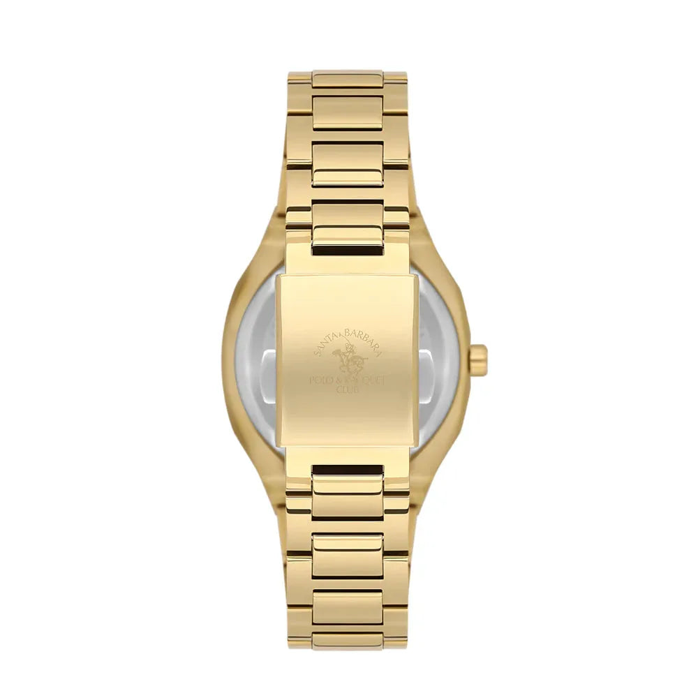 Santa Barbara Polo & Racquet Club Silver Stainless Steel Watch for Women SB.1.10625-3 - Daniel Klein Saudi Arabia