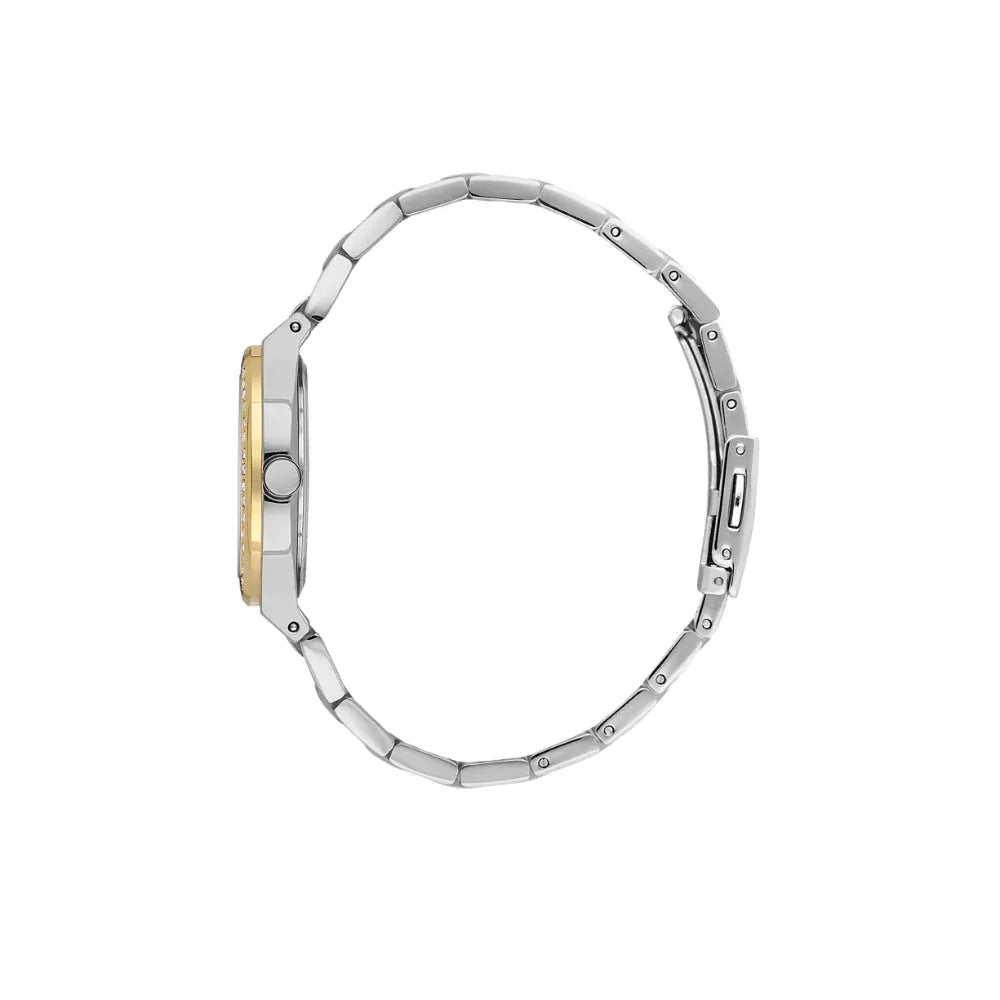 Santa Barbara Polo & Racquet Club Silver and Gold Stainless Steel Watch for Women SB.1.10625-5 - Daniel Klein Saudi Arabia