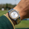 Santa Barbara Polo & Racquet Club Silver and Gold Stainless Steel Watch for Women SB.1.10625-5