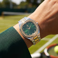 Santa Barbara Polo & Racquet Club Silver and Gold Stainless Steel Watch for Women SB.1.10625-6