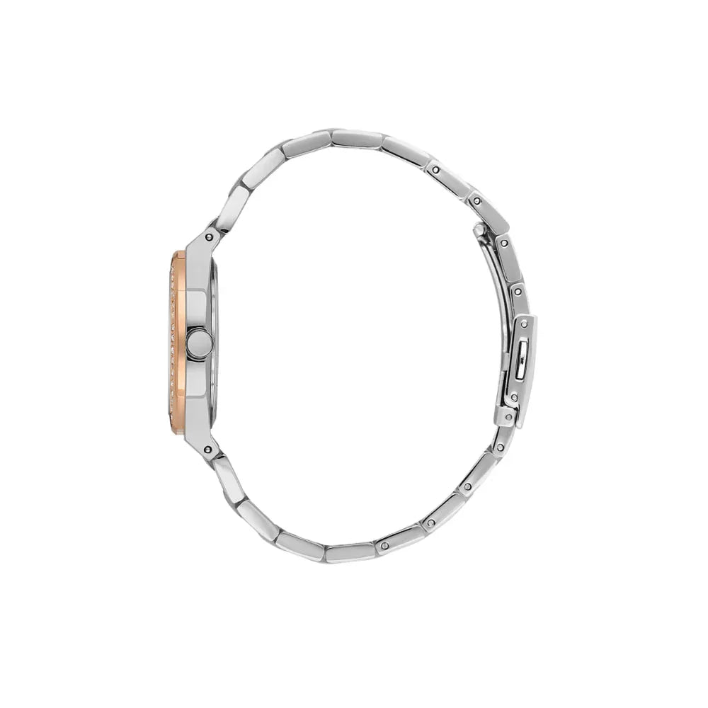 Santa Barbara Polo & Racquet Club Silver and Rose Gold Stainless Steel Watch for Women SB.1.10625-8 - Daniel Klein Saudi Arabia