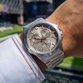 Santa Barbara Polo & Racquet Club Silver Stainless Steel Watch for Men SB.1.10633-7