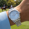Santa Barbara Polo & Racquet Club Silver Stainless Steel Watch for Women SB.1.10643-1