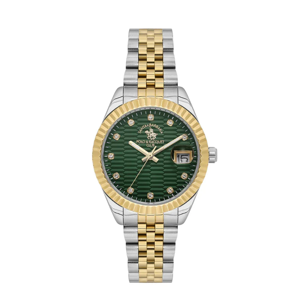 Buy Santa Barbara Polo & Racquet Club Silver and Gold Stainless