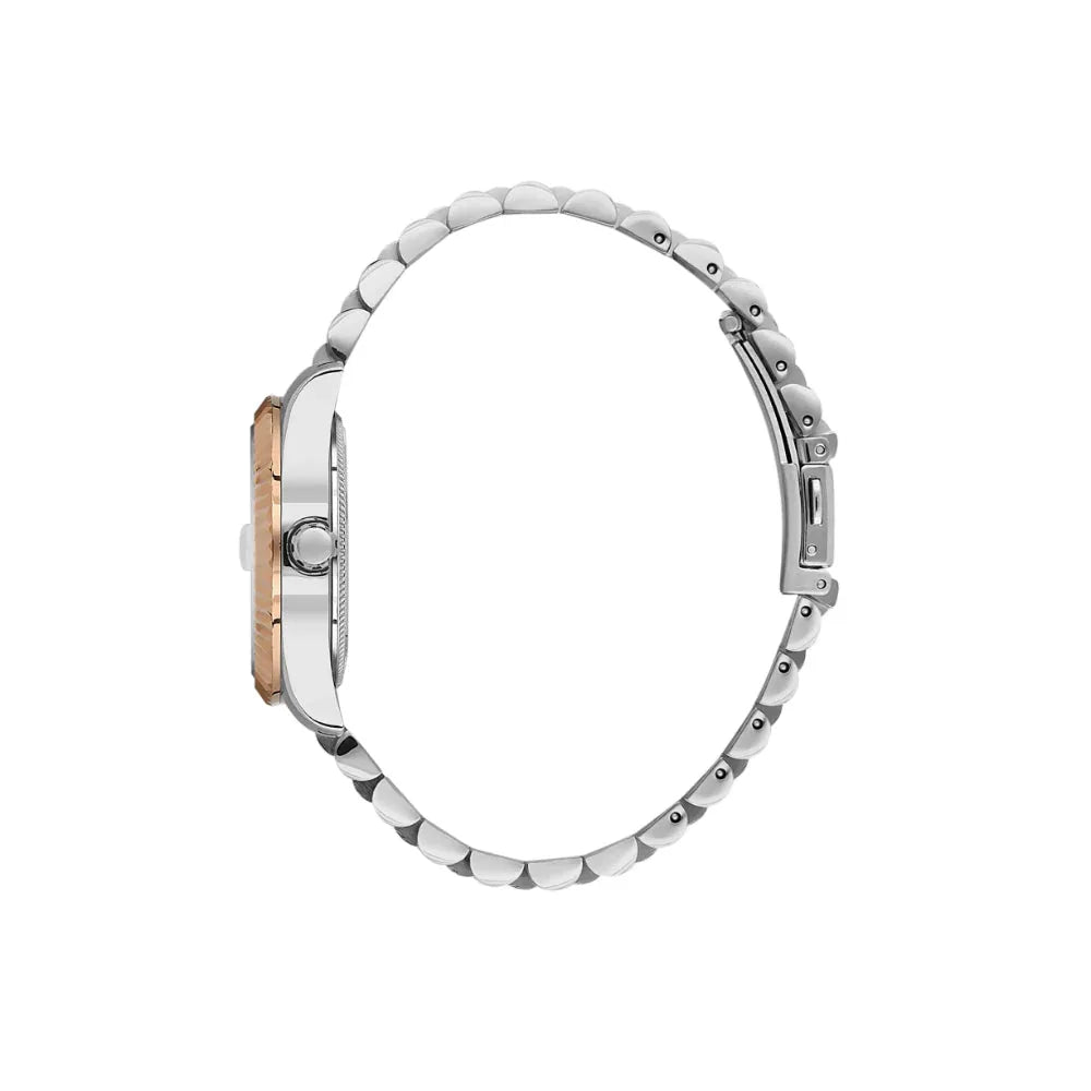 Santa Barbara Polo & Racquet Club Silver and Rose Gold Stainless Steel Watch for Women SB.1.10643-4 - Daniel Klein Saudi Arabia