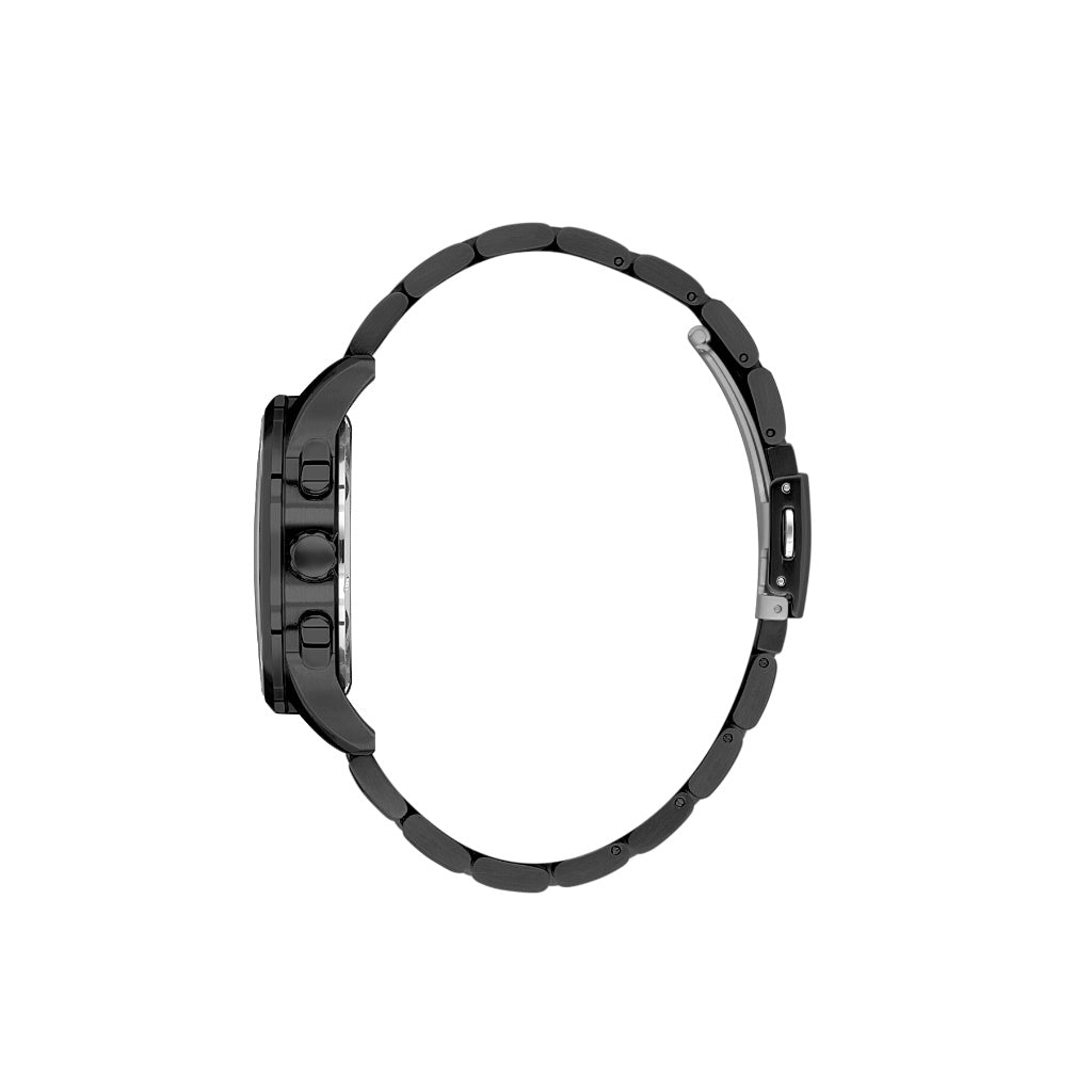 Santa Barbara Polo & Racquet Club Black Stainless Steel Watch for Men SB.1.10648-5