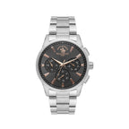 Santa Barbara Polo & Racquet Club Silver Stainless Steel Watch for Men SB.1.10648-6