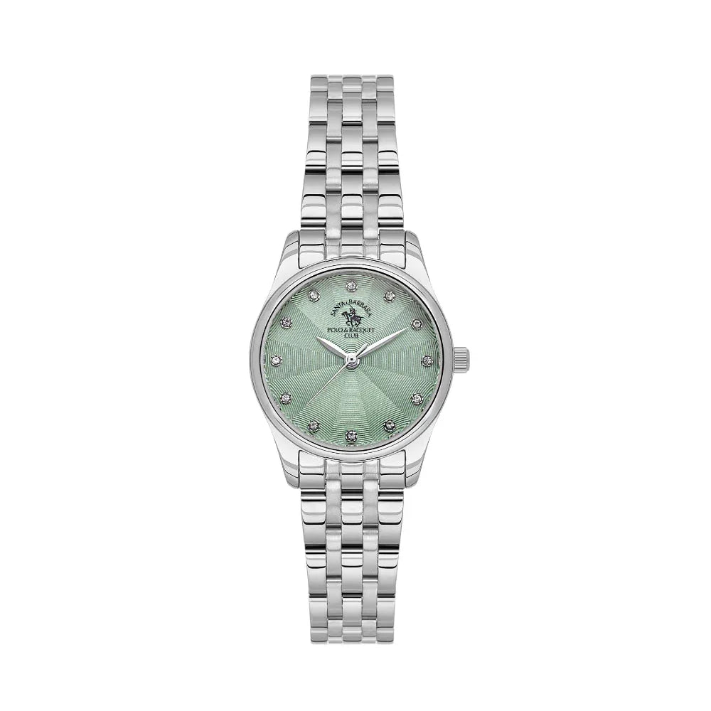 Santa Barbara Polo & Racquet Club Unique Silver Stainless Steel Watch for Women SB.1.10649-2 - Daniel Klein Saudi Arabia