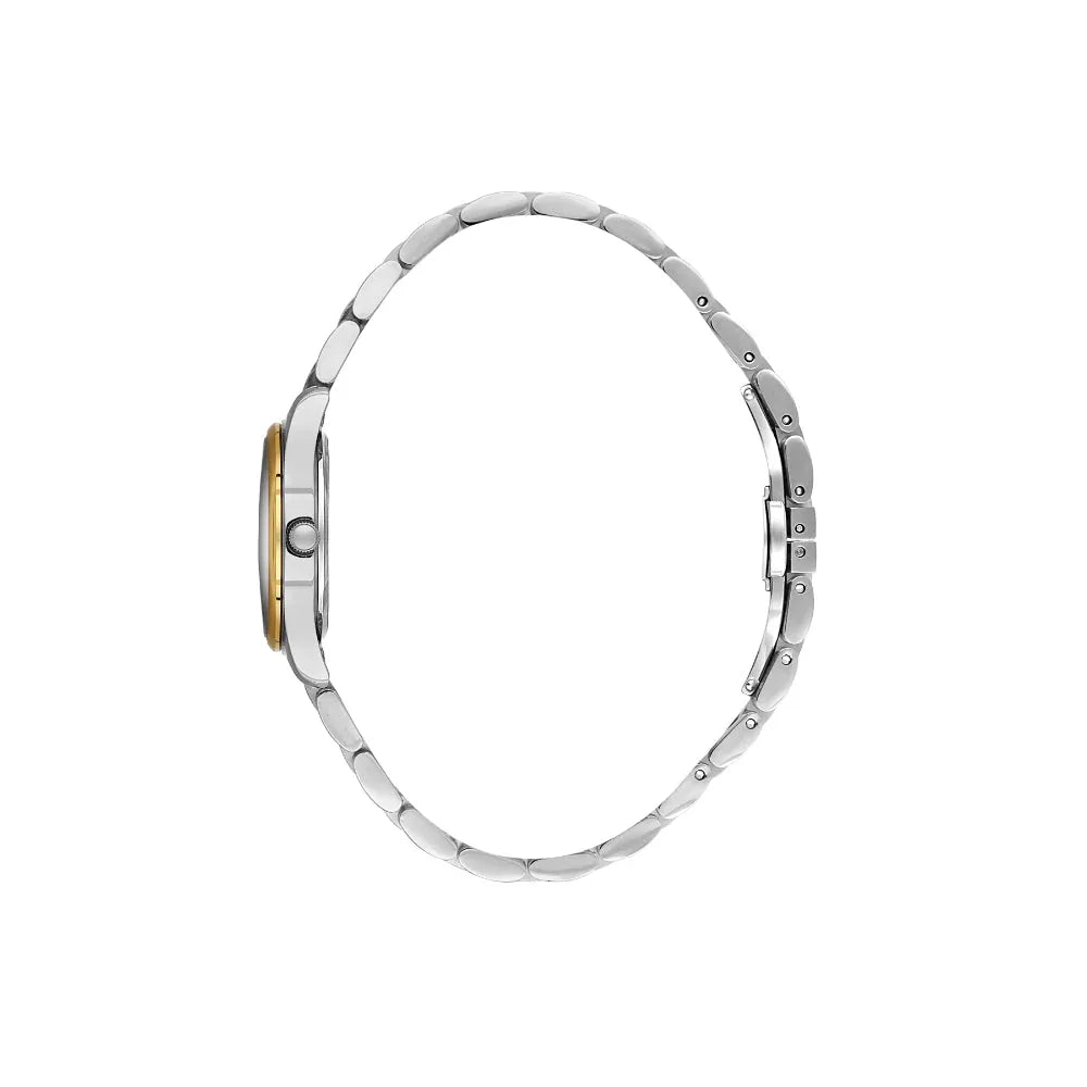 Santa Barbara Polo & Racquet Club Unique Silver and Gold Stainless Steel Watch for Women SB.1.10649-5 - Daniel Klein Saudi Arabia