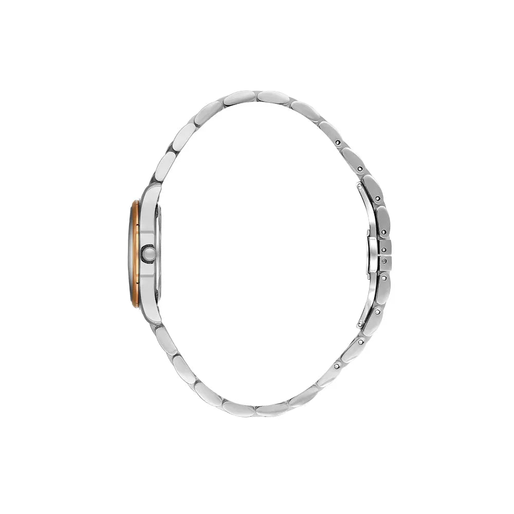 Santa Barbara Polo & Racquet Club Unique Silver and Rose Gold Stainless Steel Watch for Women SB.1.10649-6 - Daniel Klein Saudi Arabia