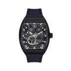 Santa Barbara Polo & Racquet Club Dark Blue Genuine Leather Watch for Men SB.1.10650-3