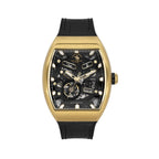 Santa Barbara Polo & Racquet Club Black Genuine Leather Watch for Men SB.1.10650-4