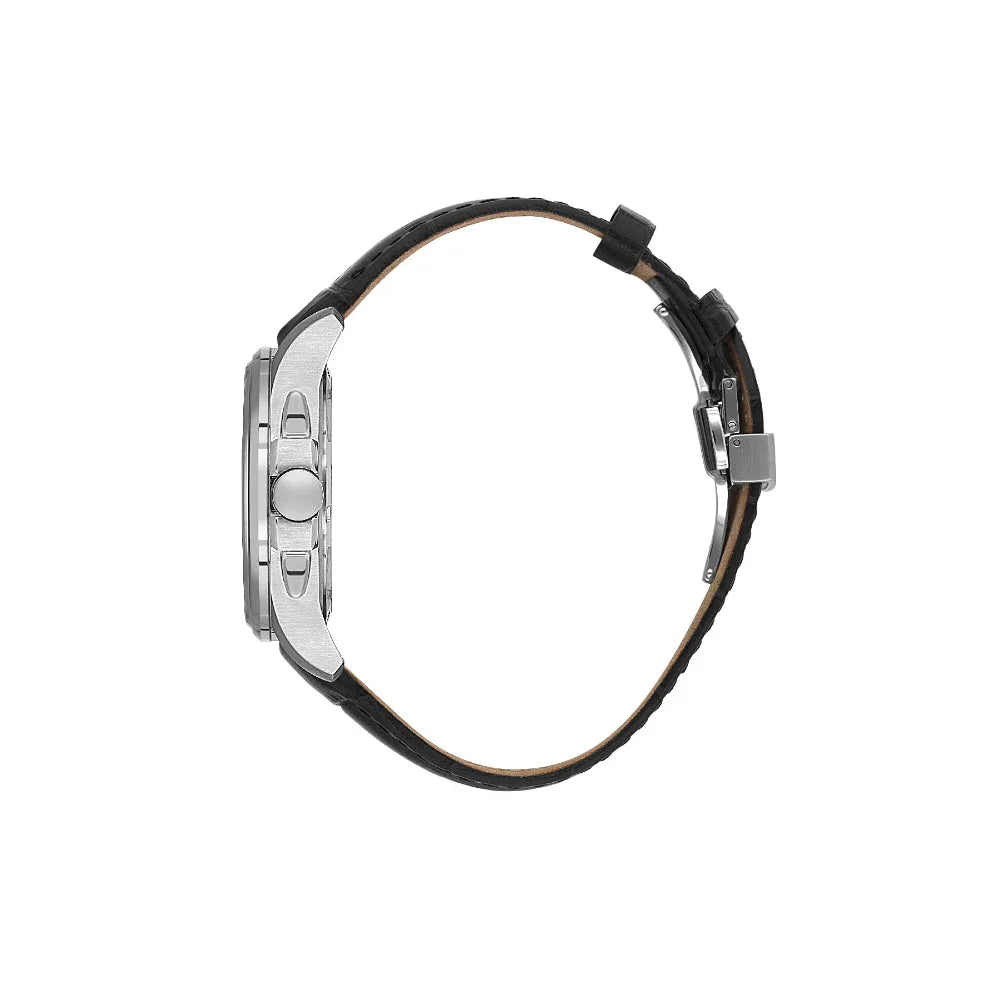 Santa Barbara Polo & Racquet Club Legend Black Genuine Leather Watch for Men SB.1.10652-1 - Daniel Klein Saudi Arabia