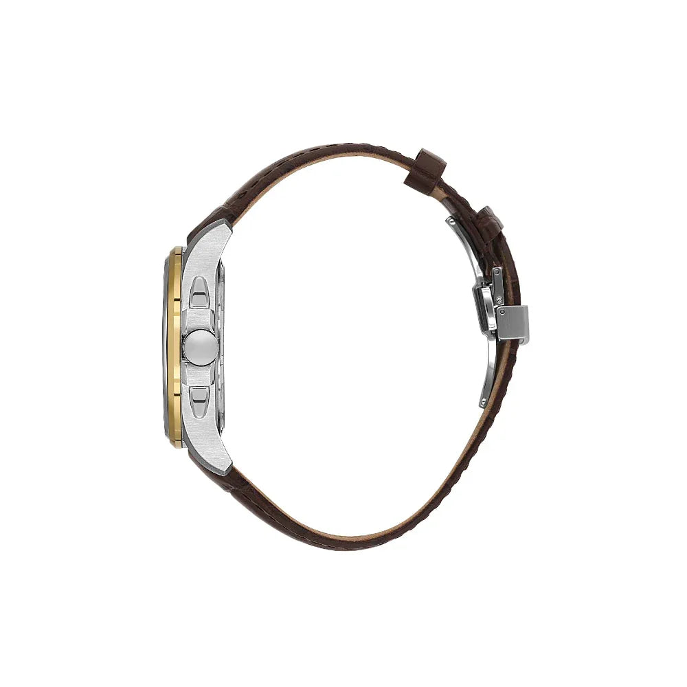 Santa Barbara Polo & Racquet Club Legend Dark Brown Genuine Leather Watch for Men SB.1.10652-6 - Daniel Klein Saudi Arabia