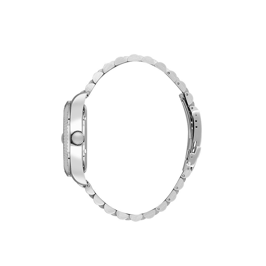 Santa Barbara Polo & Racquet Club Silver Stainless Steel Watch for Men SB.1.10654-3
